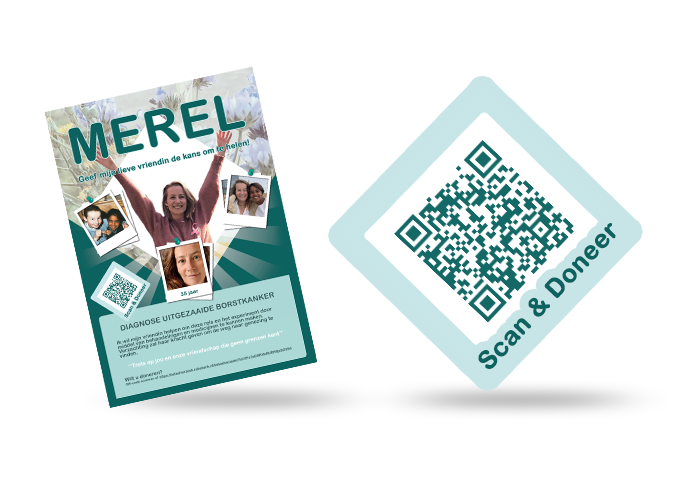 Merel flyer & Scan&Doneer